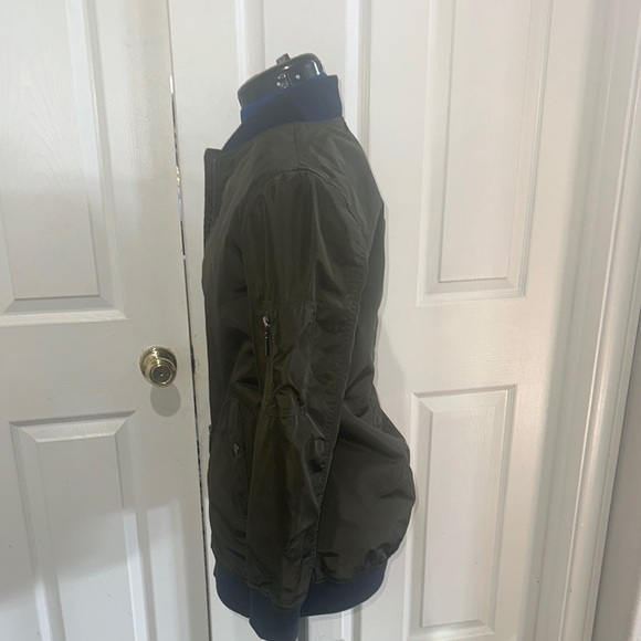 Women Olive Bomber Jacket - Picture 3 of 8